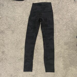 lululemon athletica Black Camo Leggings